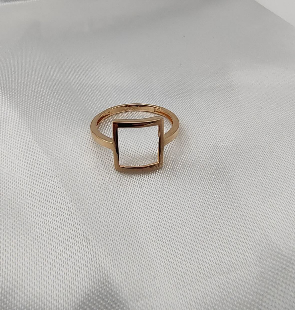 انگشتر مینیمال ترند 1/5 گرمی