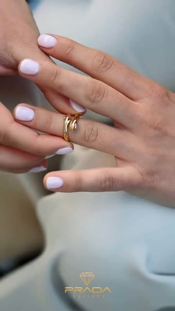 انگشتر مینیمال طرح‌ بغل 3 گرمی